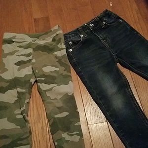 2 pair toddler pants